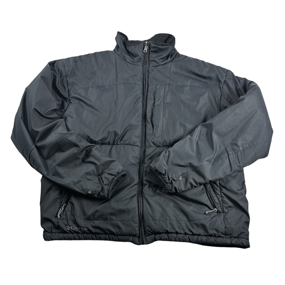 Columbia Sports Company Men's Interchange‎ Black Jacket Size X-Large 207 SM7673